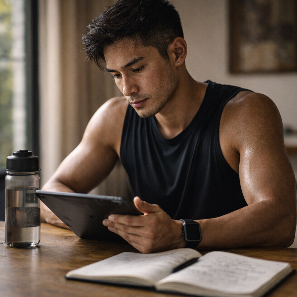 Woman running outdoors along a coastal path during endurance cardio workout.